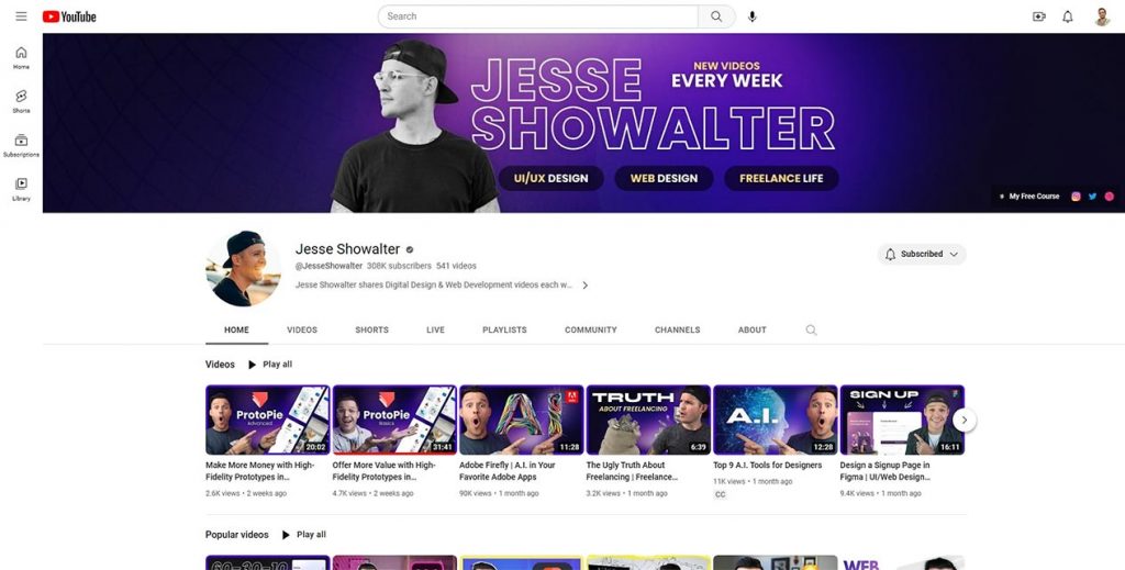 Jesse-Showalter---YouTube