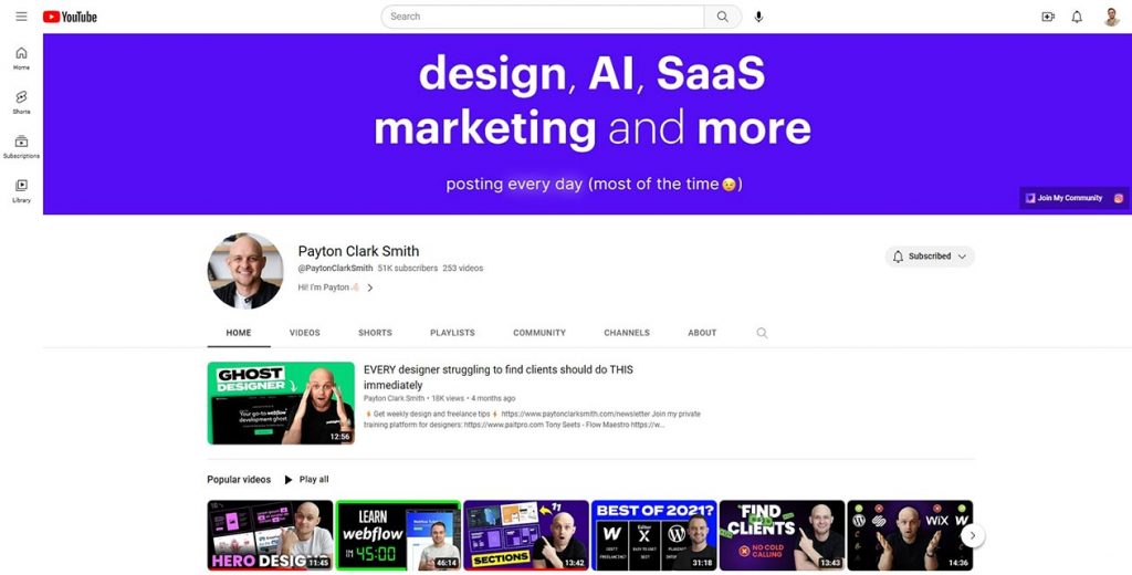 Payton-Clark-Smith---YouTube